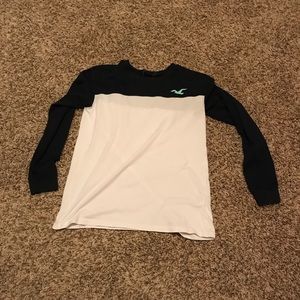 hollister quarter sleeve t shirt
